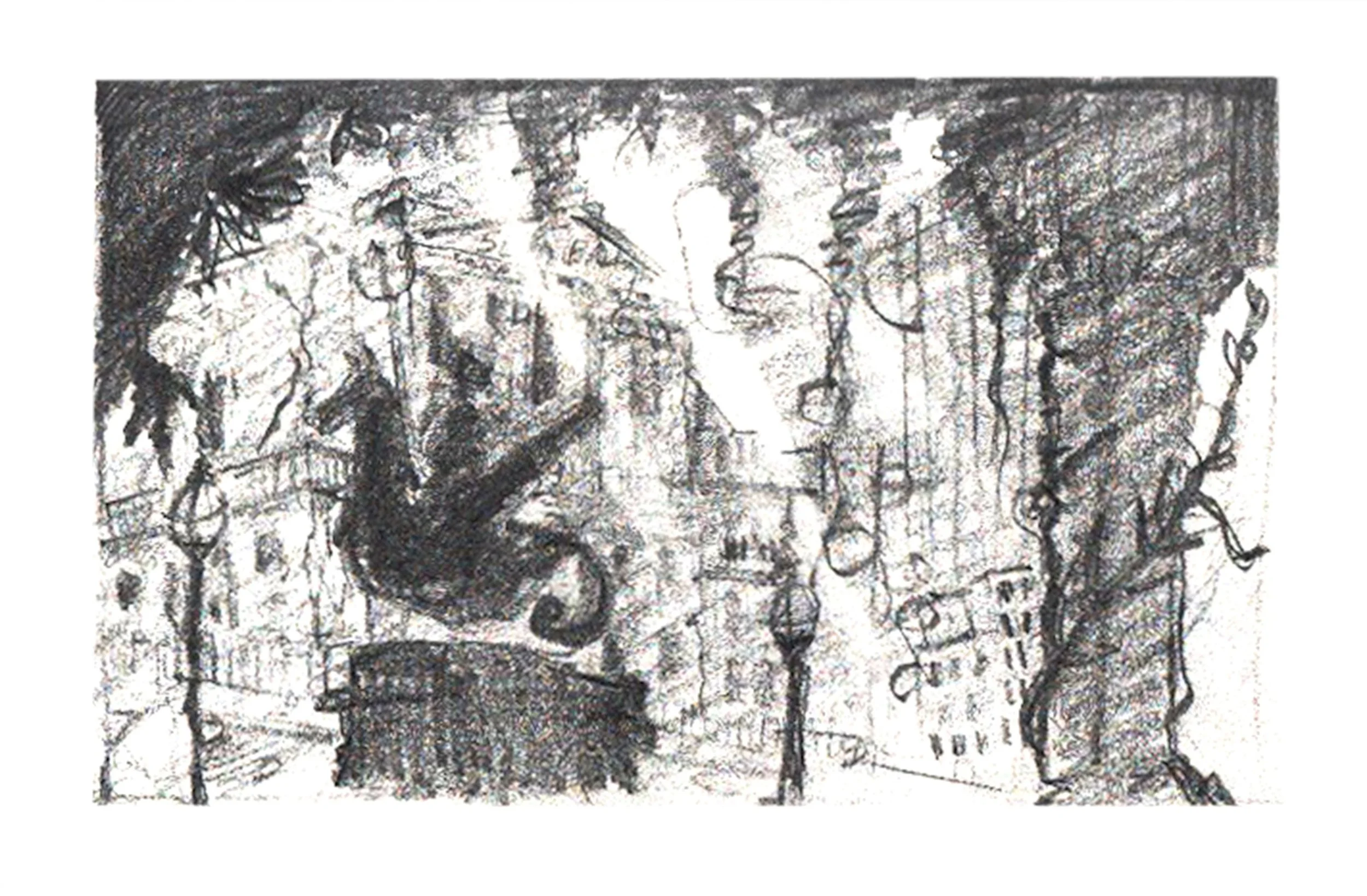 Underwater Concept Art Initial Sketch