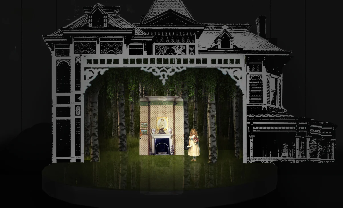 "The Nether" Theatre Set Concept Art