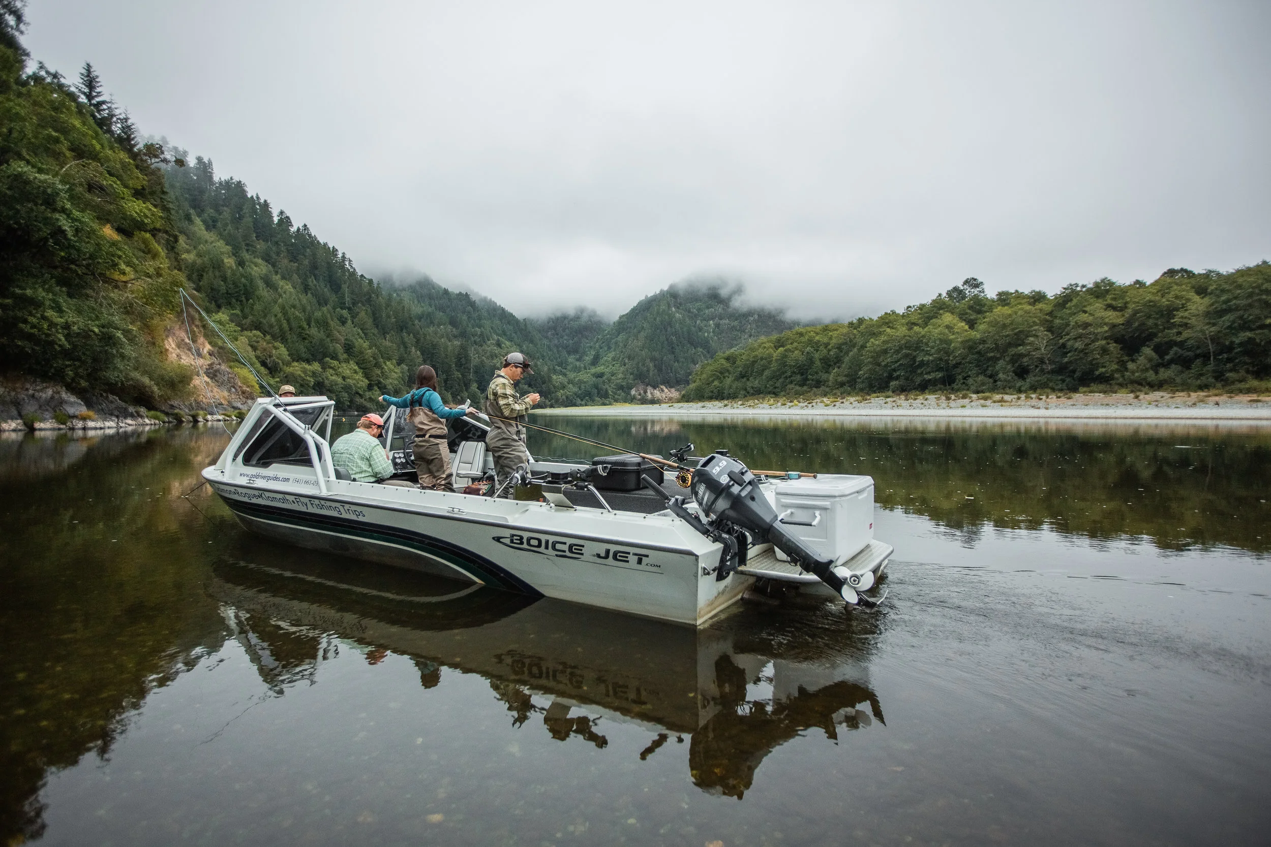 24' Boice Jet Boat for jet trips up river