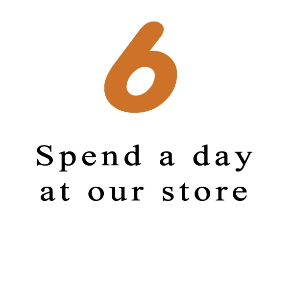 You will be asked to spend a full day at one of our stores to get a better understanding on how things operate at Cafe Lelunar.