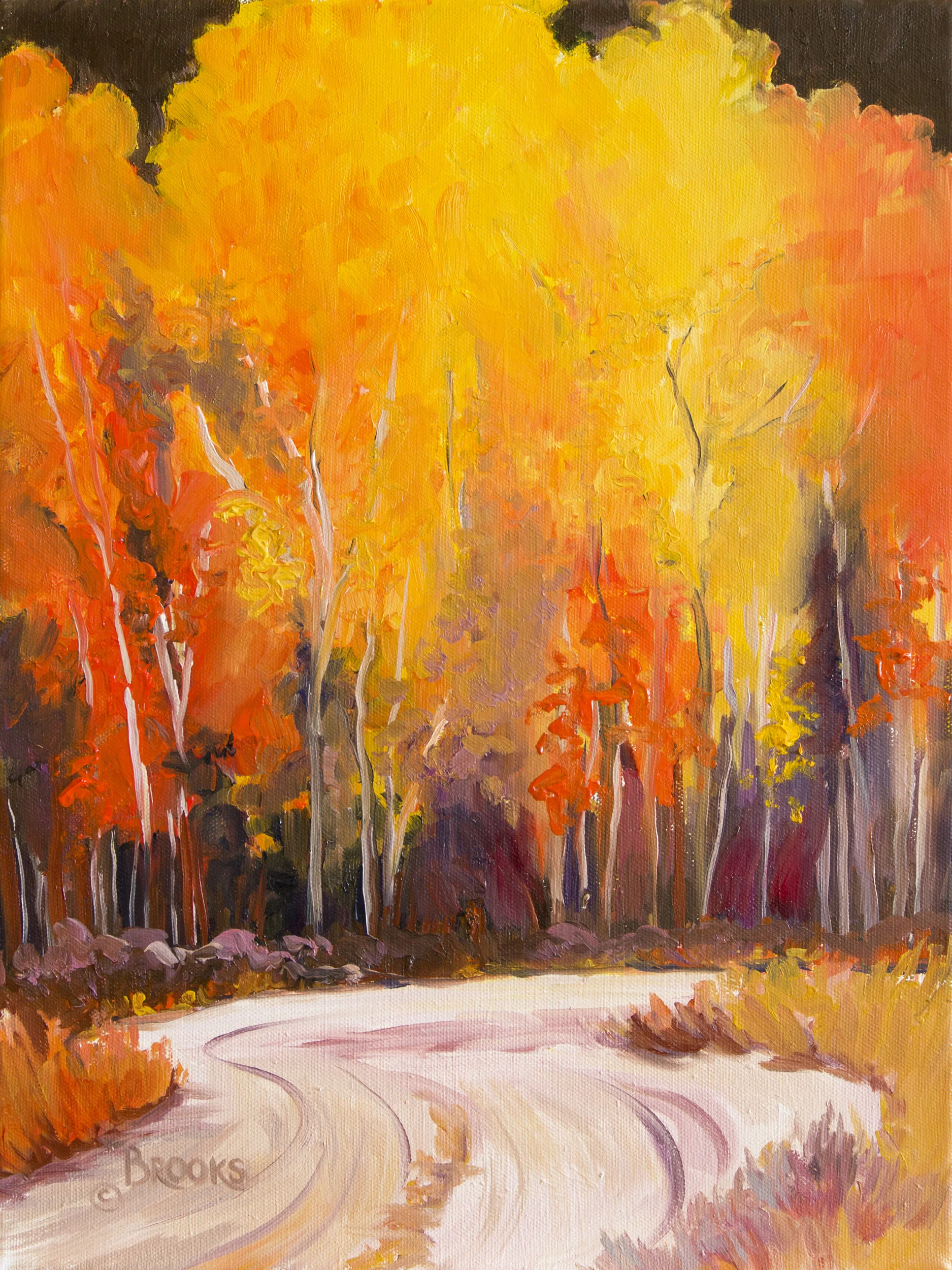 BROOKS 067 INTO THE WOODS 12X16.jpg