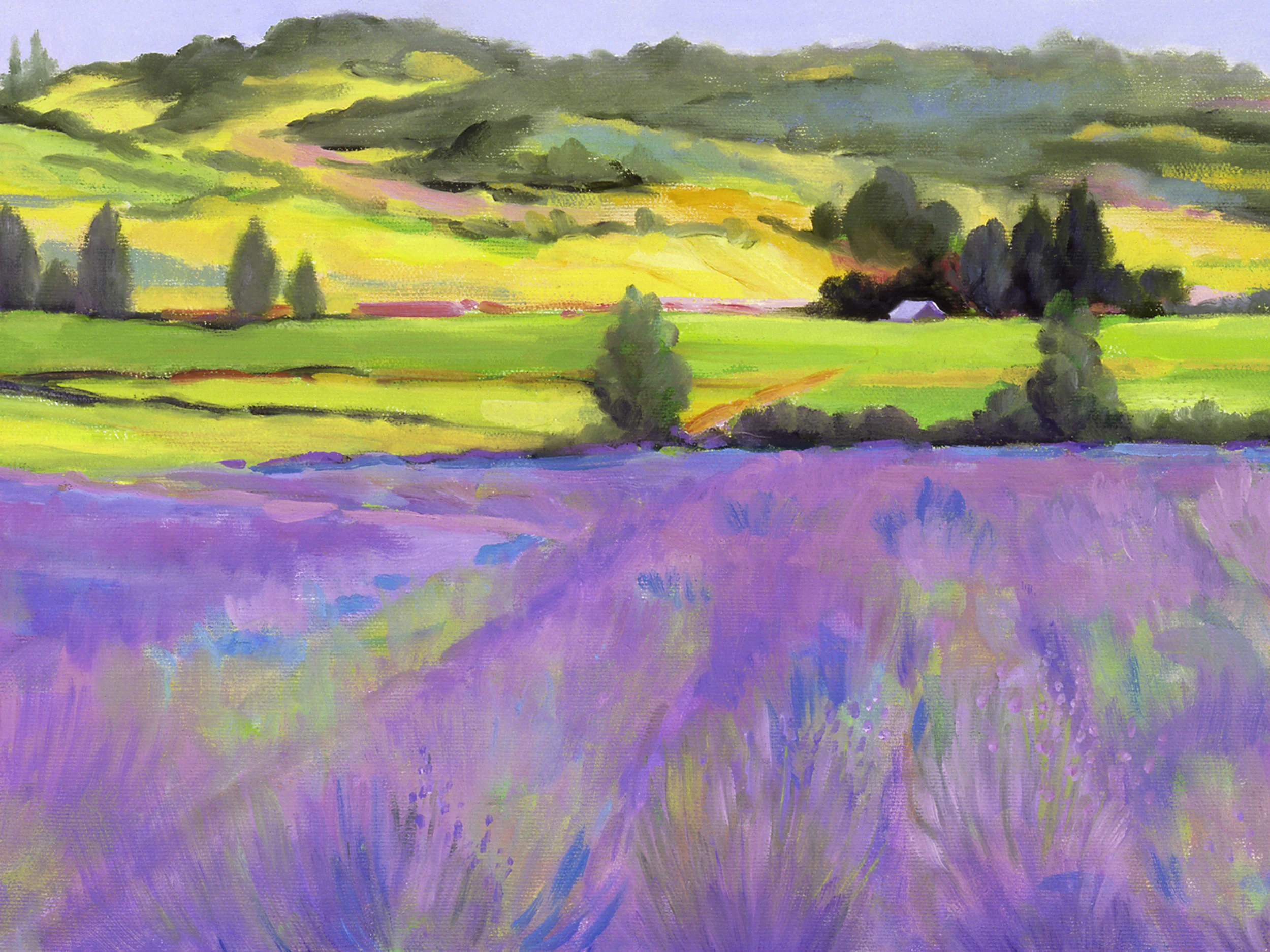 BROOKS 021 LAVENDAR ON PARADE 18X24.jpg