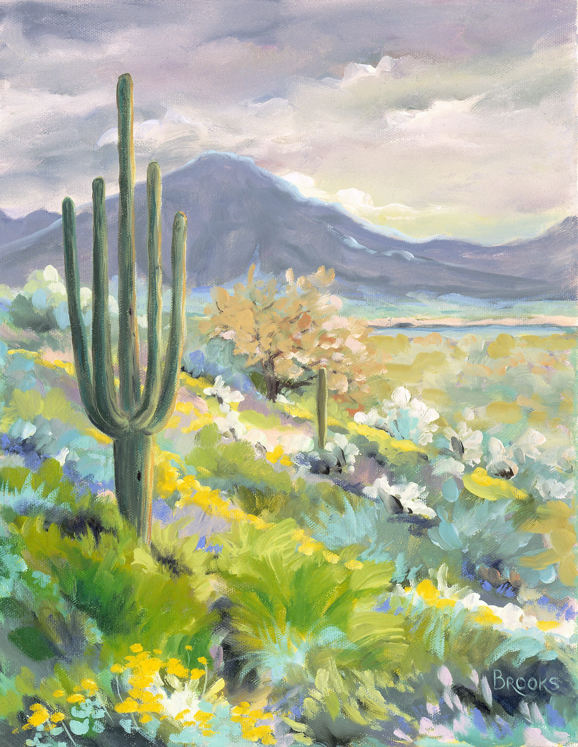 BROOKS 005 SPRING'S YELLOW RIBBONS 11X14.jpg