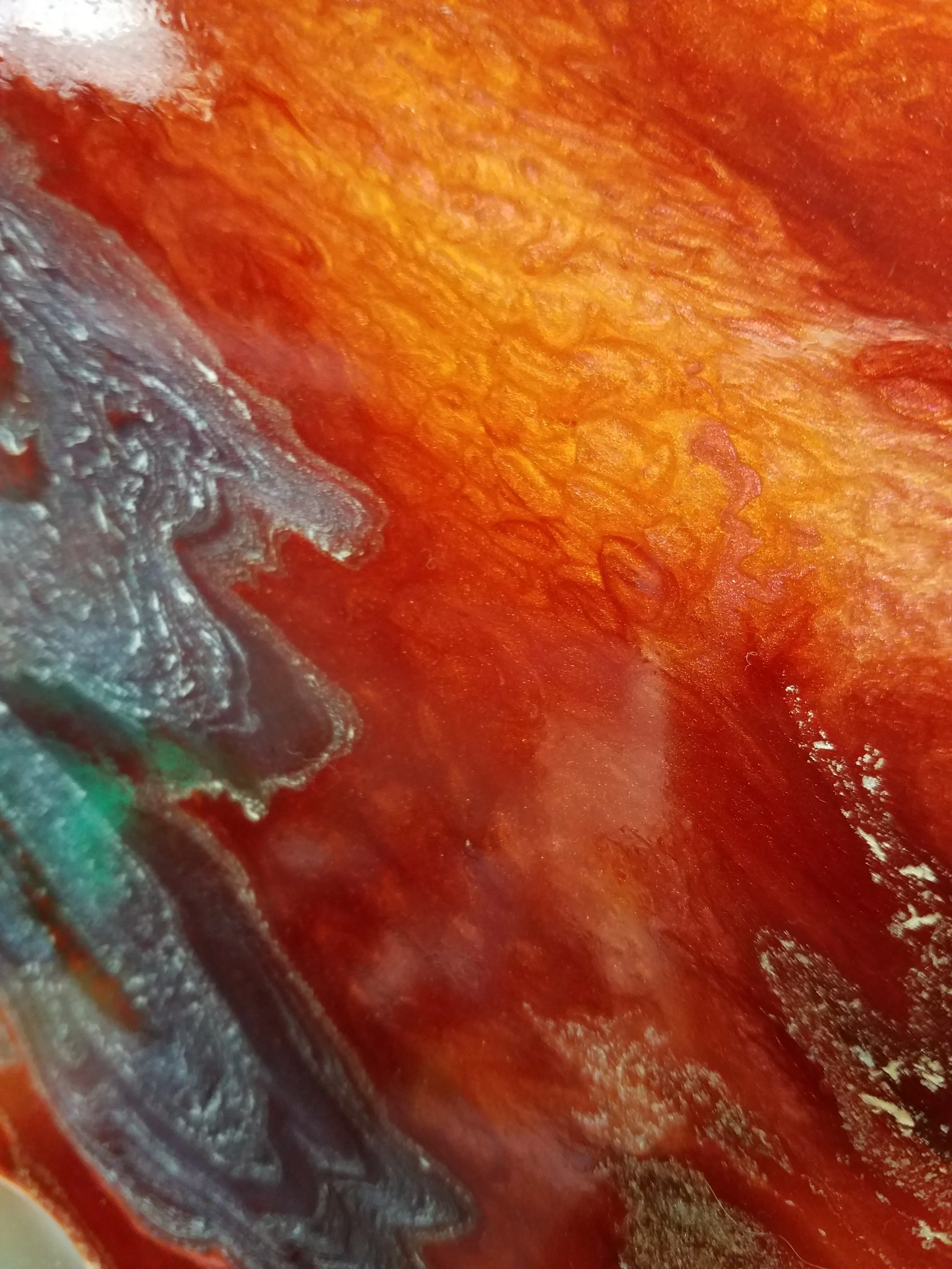  Vitrail on glass, 2017. 