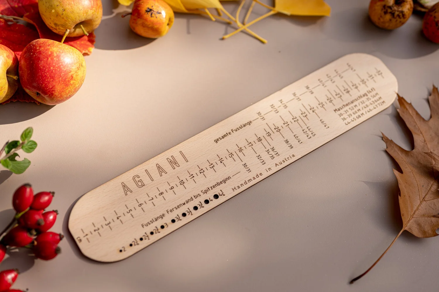 Sock Ruler 4-ply French