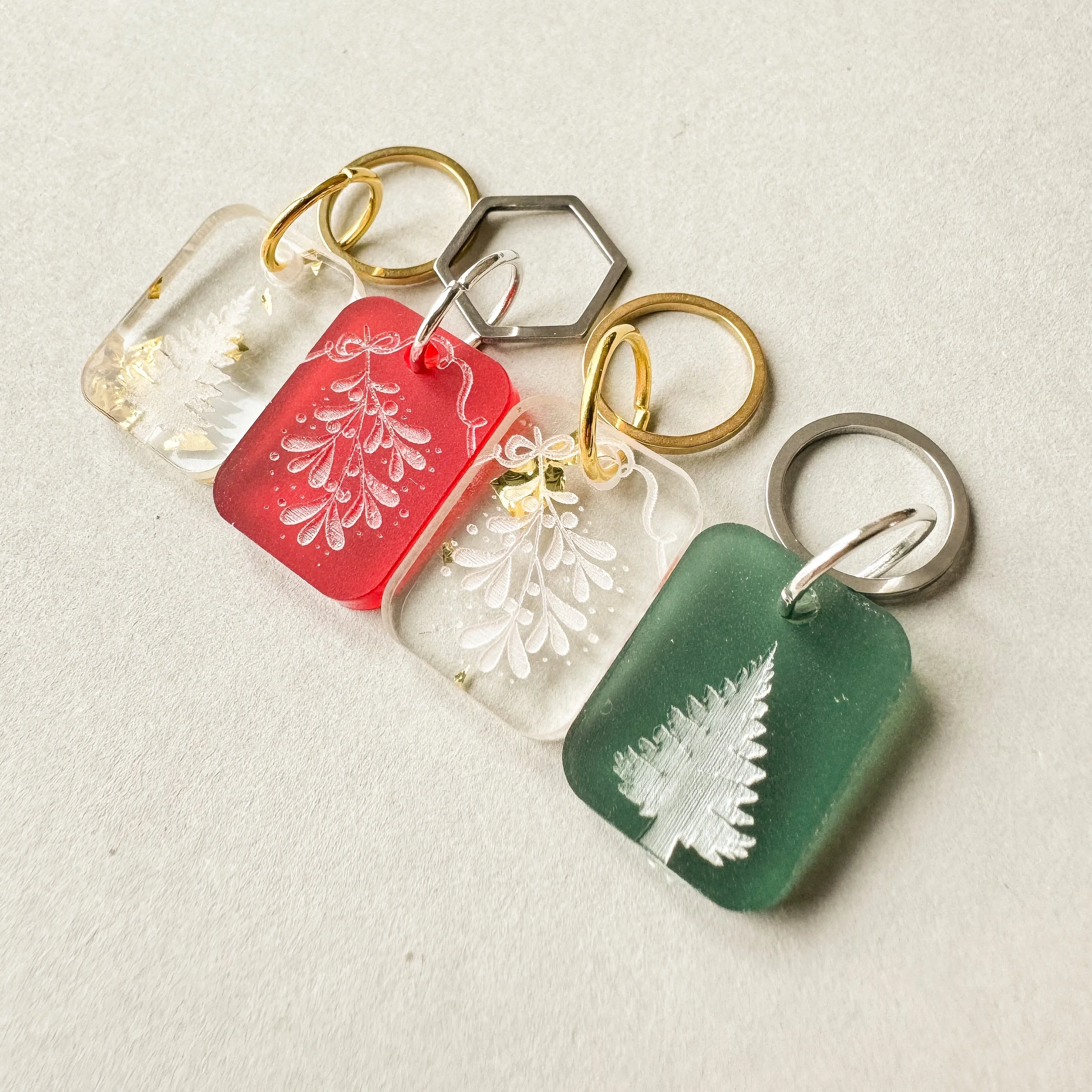 Christmas Stitch Marker  | Weihnachts Maschenmarkierer