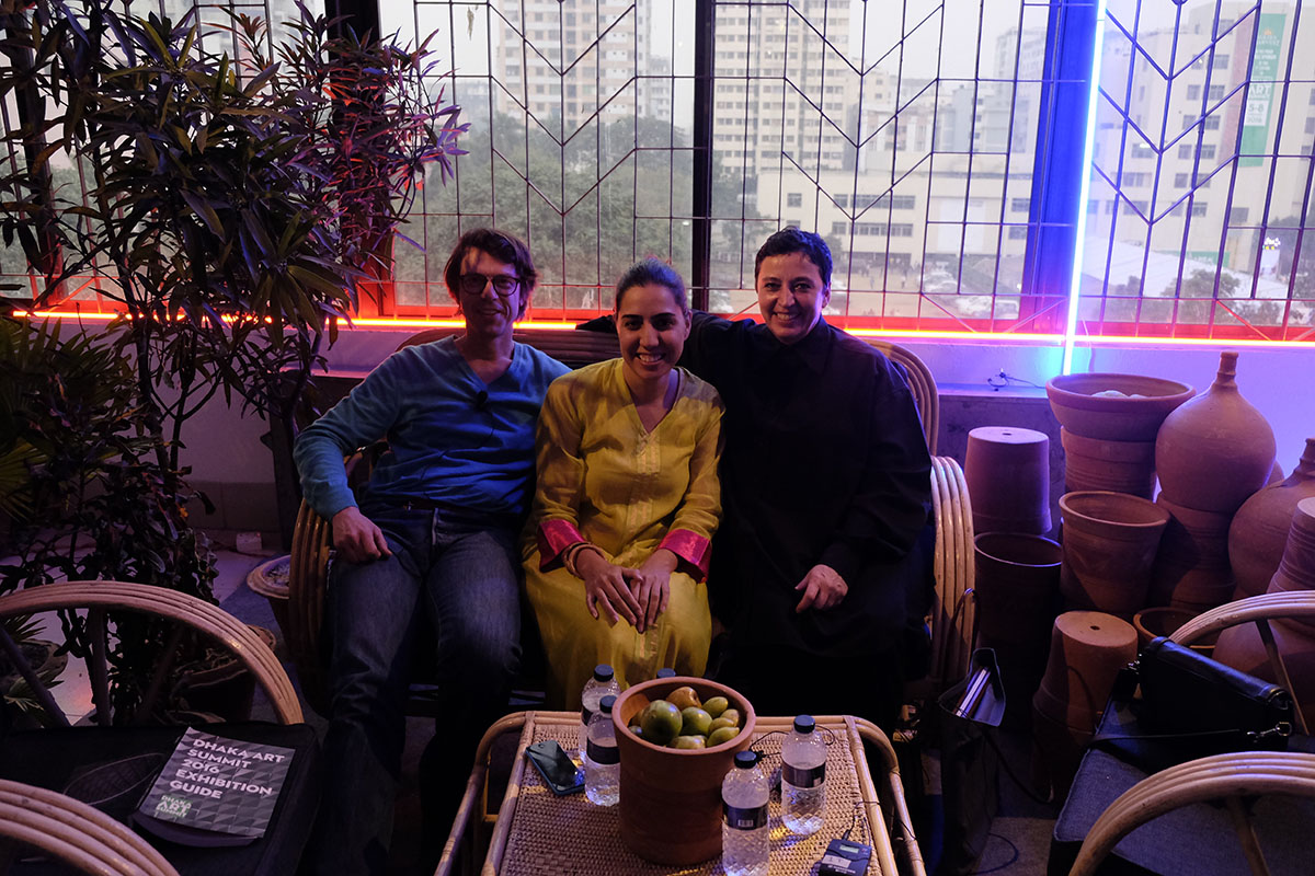 Beatrix Ruff, Daniel Baumann and Diana Campbell Betancourt. Safina Radio Project. Director, Anabelle de Gersigny. Commissioned by Alserkal Avenue