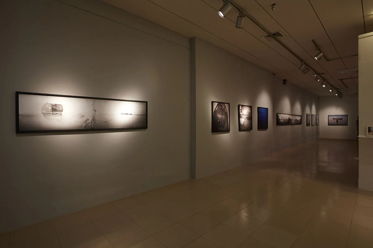 Shumon Ahmed, When Dead Ships Travel , 2015. Courtesy of the artist and Project 88, Mumbai. Photo courtesy of the Dhaka Art Summit and Samdani Art Foundation. Photo credit: Jenni Carter
