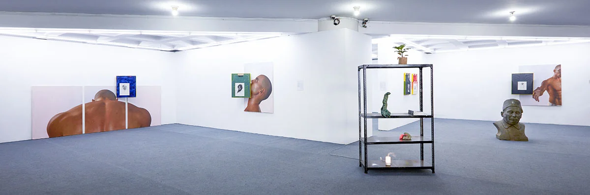 Christopher Kulendran Thomas, installation view. Commissioned and produced by the Samdani Art Foundation for the Dhaka Art Summit 2016. Courtesy of the artist, Dhaka Art Summit, Samdani Art Foundation and New Galerie, Paris. Photo credit: Jenni Carter