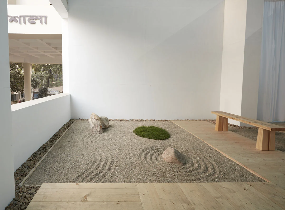 Amanullah Mojadidi, Untitled Garden #1 , 2015-2016. Commissioned and produced by the Samdani Art Foundation for the Dhaka Art Summit 2016. Courtesy of the artist. Dhaka Art Summit and Samdani Art Foundation. Photo credit: Jenni Carter