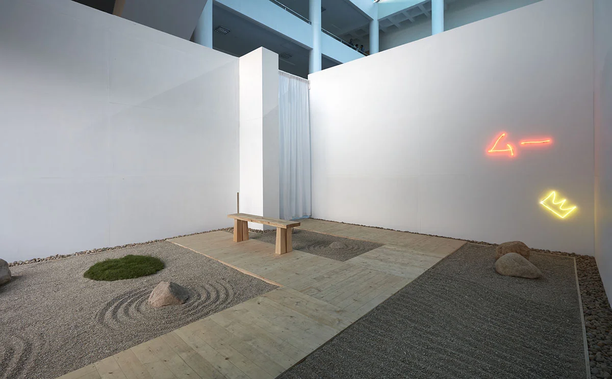 Amanullah Mojadidi, Untitled Garden #1 , 2015-2016. Commissioned and produced by the Samdani Art Foundation for the Dhaka Art Summit 2016. Courtesy of the artist. Dhaka Art Summit and Samdani Art Foundation. Photo credit: Jenni Carter