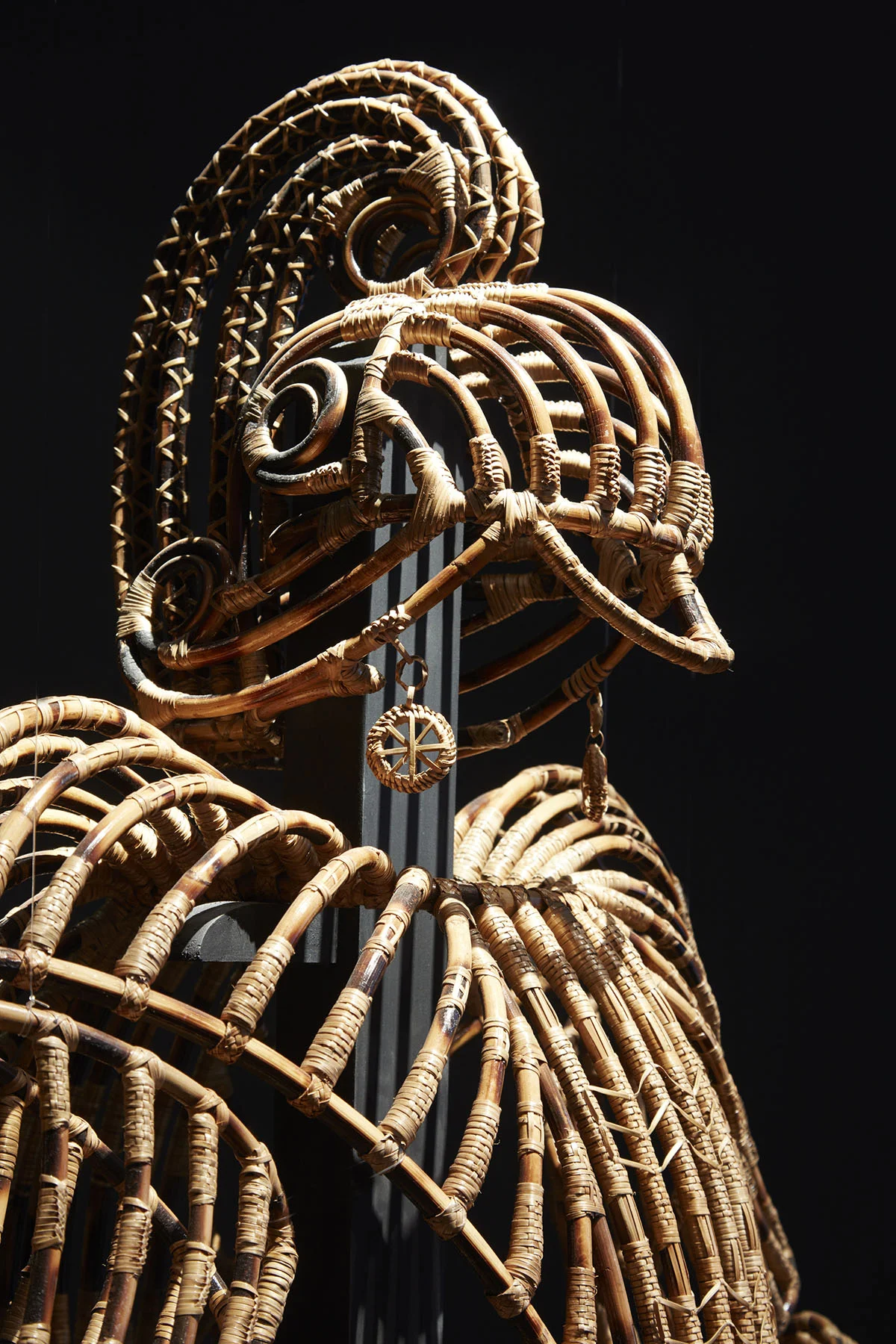 Shakuntala Kulkarni, Of Bodies, Armour and Cages , 2012 - 2015. Courtesy of the artist and Chemould Prescott Road, Mumbai. Photo courtesy of the Dhaka Art Summit and Samdani Art Foundation. Photo credit: Jenni Carter