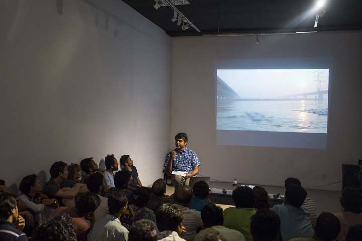 Susan Philipsz and Asim Waqif Seminar, Samdani Seminars 2017. Courtesy of the Samdani Art Foundation
