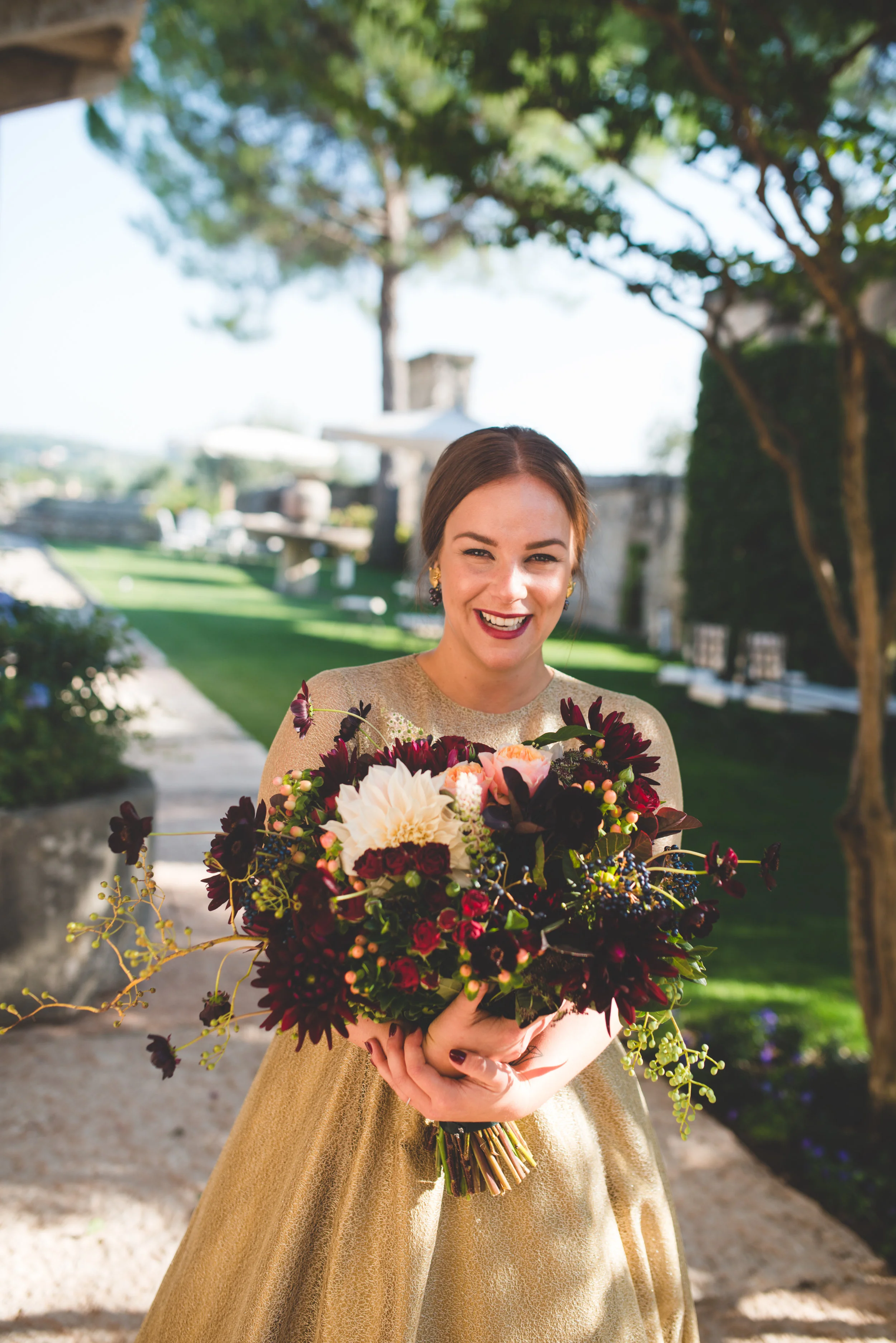 bouquet da sposa e creazione di un moodboard cartaceo  