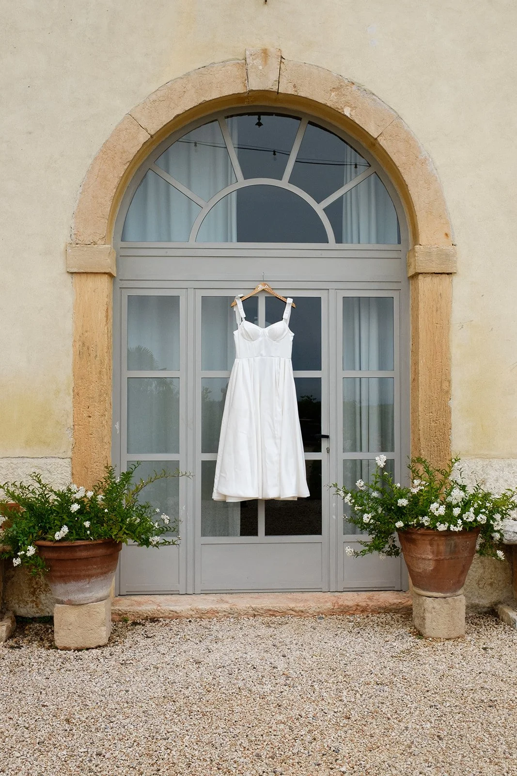 Tania muser fiorista verona abito da sposa bianco moderno