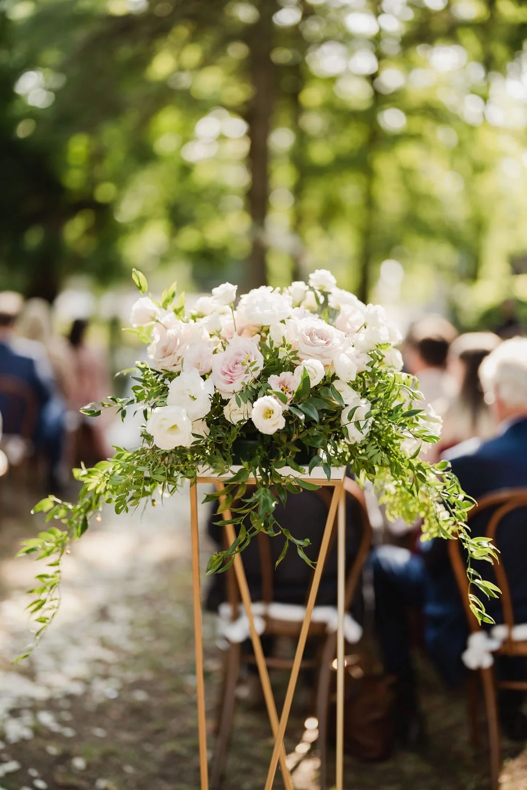 tania muser flower designer garda composizione stand cerimonia