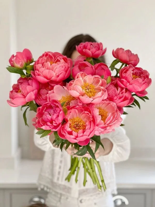 Tania Muser corso floreale peonie