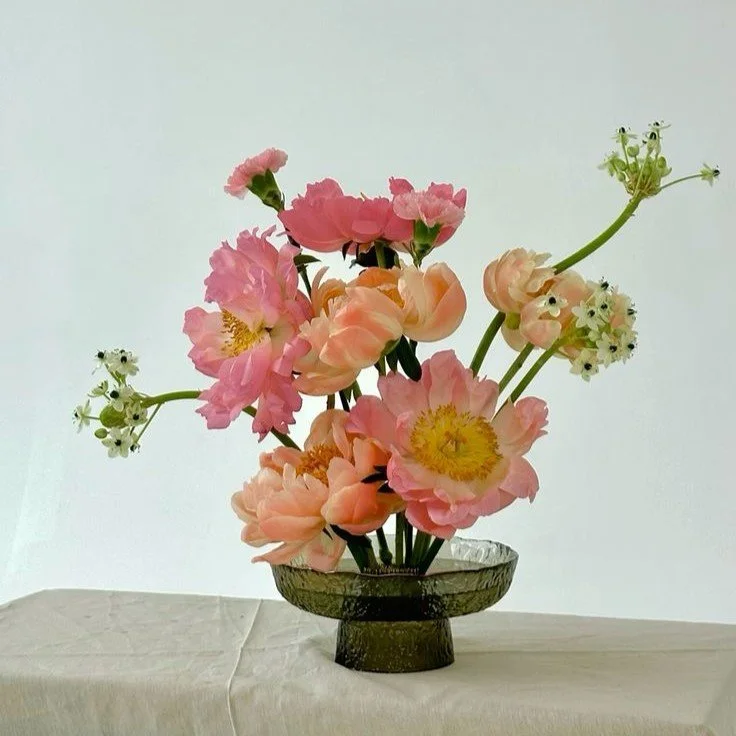 tania muser corso floreale composizione giapponese con kezan