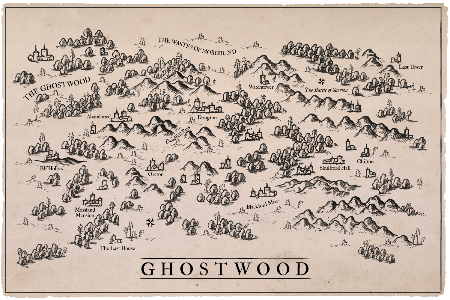 Ghostwood Fantasy Map Set