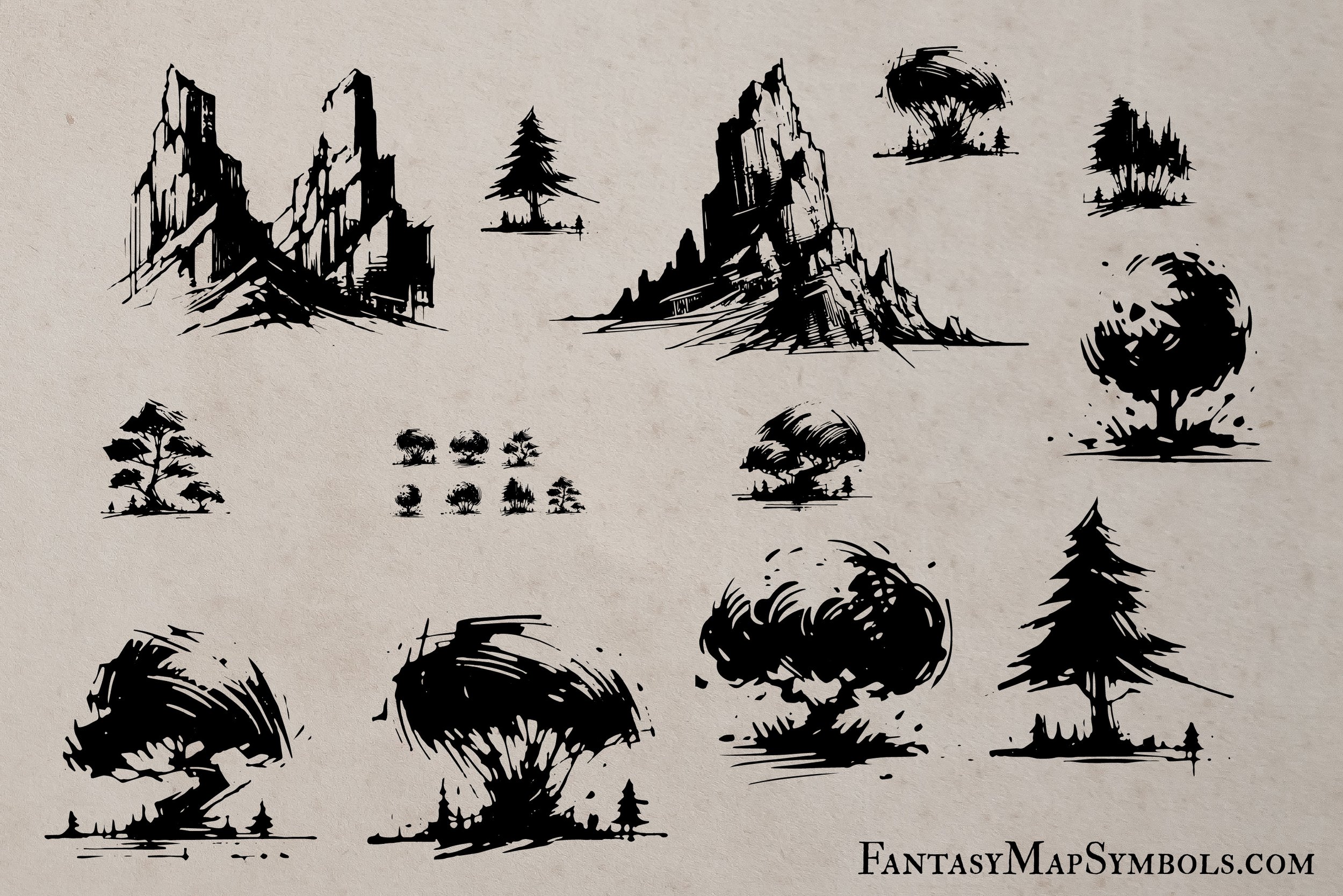 Artboard 2Sketchy Map Symbols.jpg