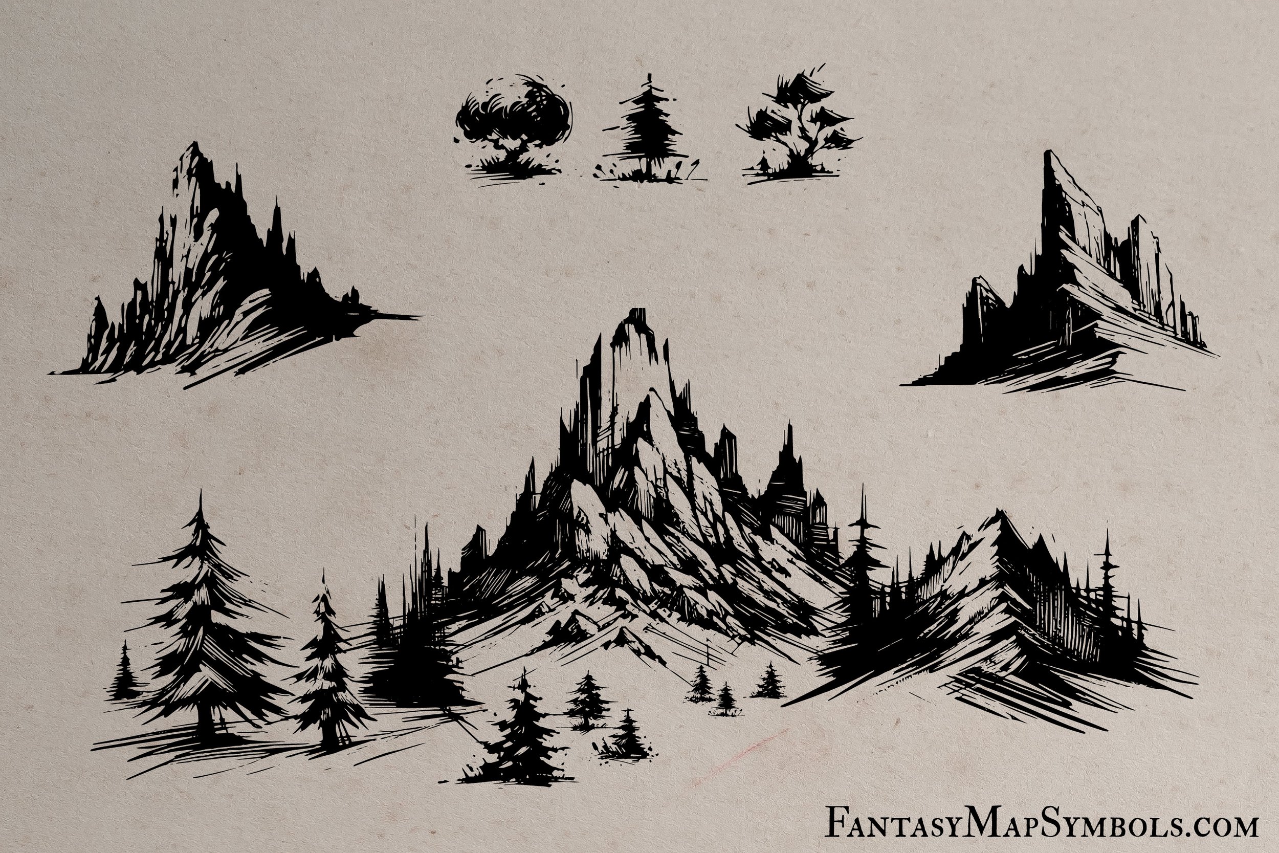 Artboard 1Sketchy Map Symbols.jpg