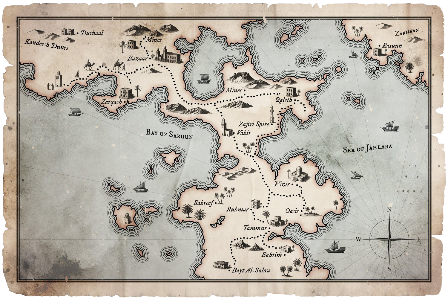 Custom Fantasy Maps, RPG Symbols & Fantasy Art for Authors, Game ...