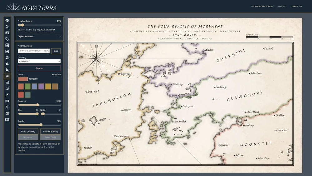 Deviantart Map Creators Photoshop Map Makers | Fantasy Map Symbols & Assets for RPG Creators ...