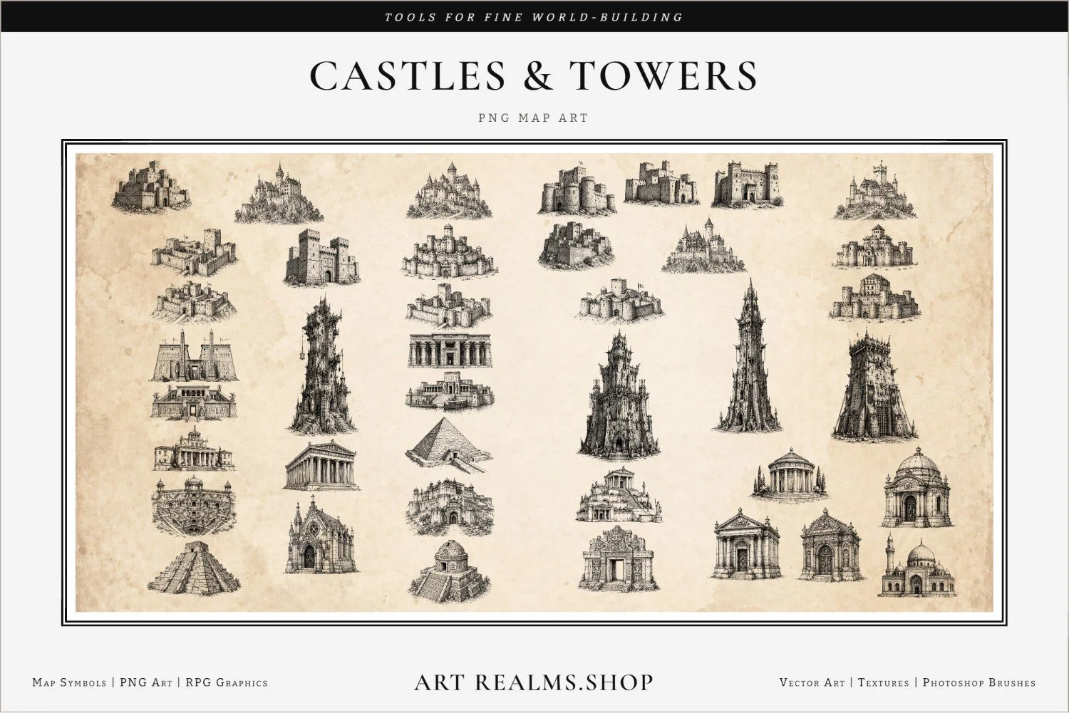 buildings-2-of-4-paper-overlay-castles-towers-framed-resized.jpg