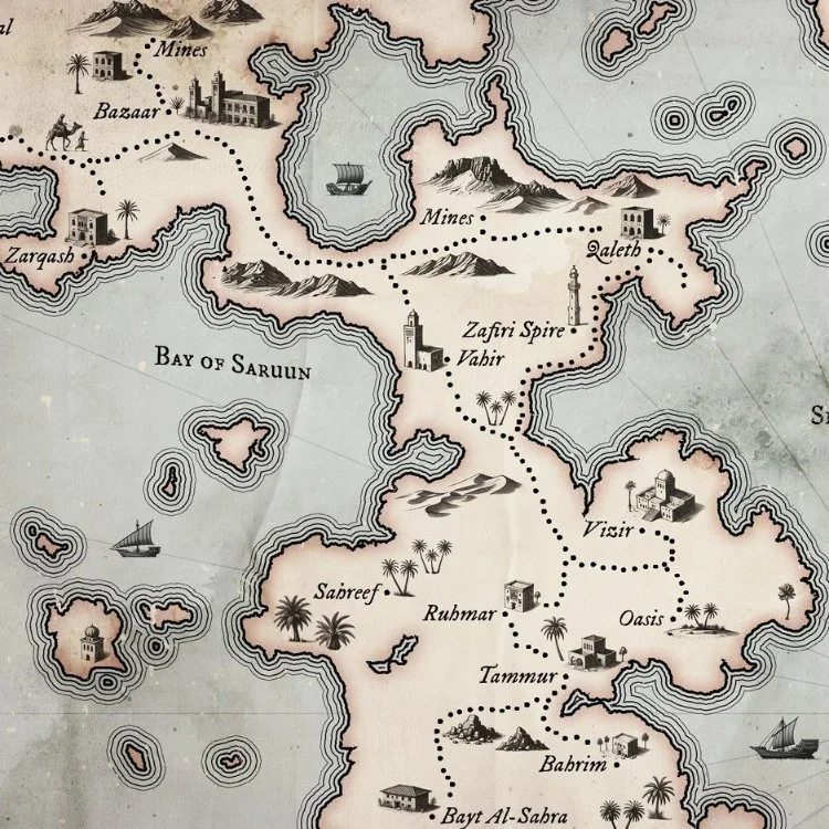 Photoshop Map Making Templates for authors, dungeon masters, and world builders