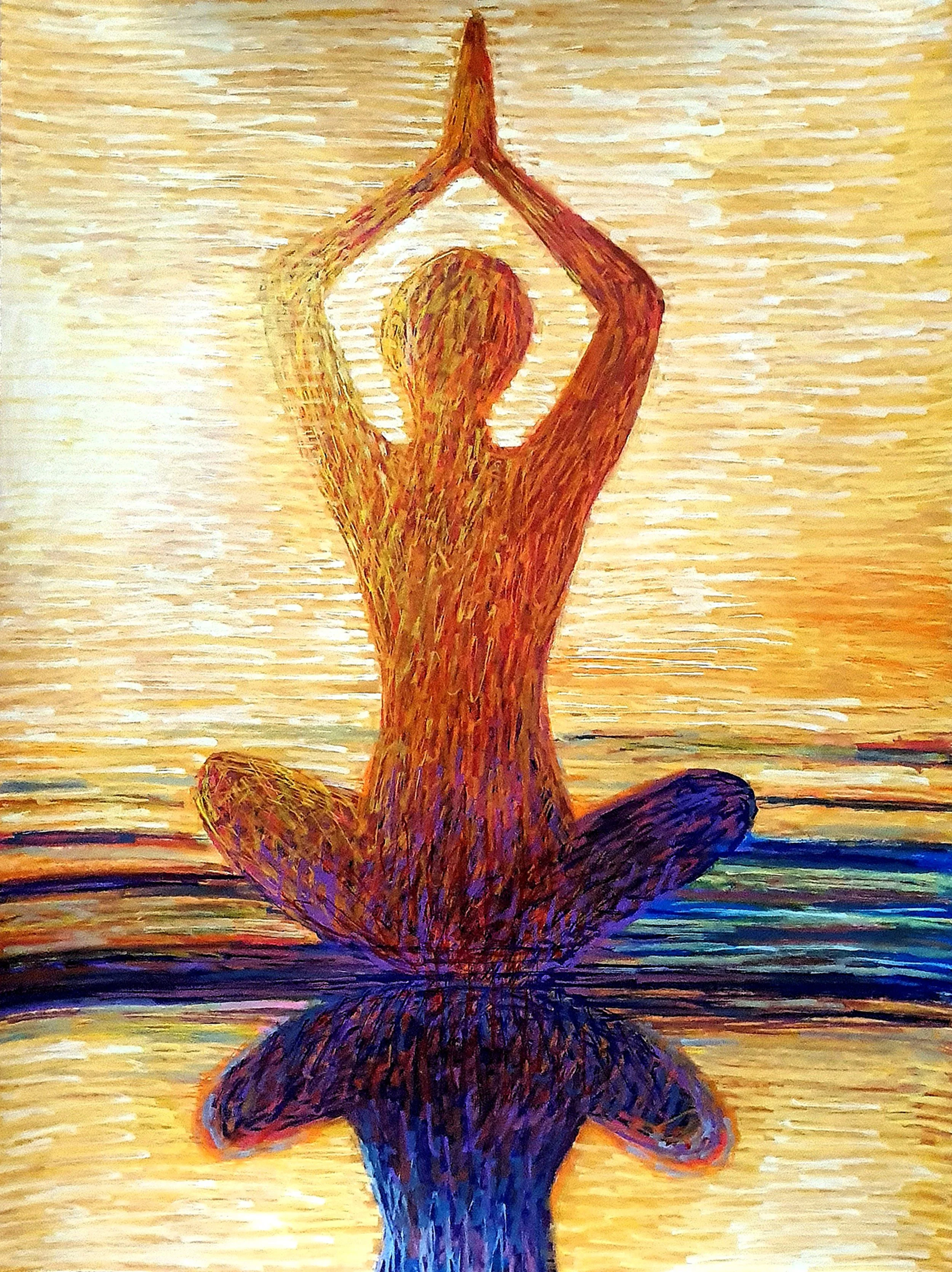 The Body as Threshold: Yoga, Painting, and the Transcendent Pose