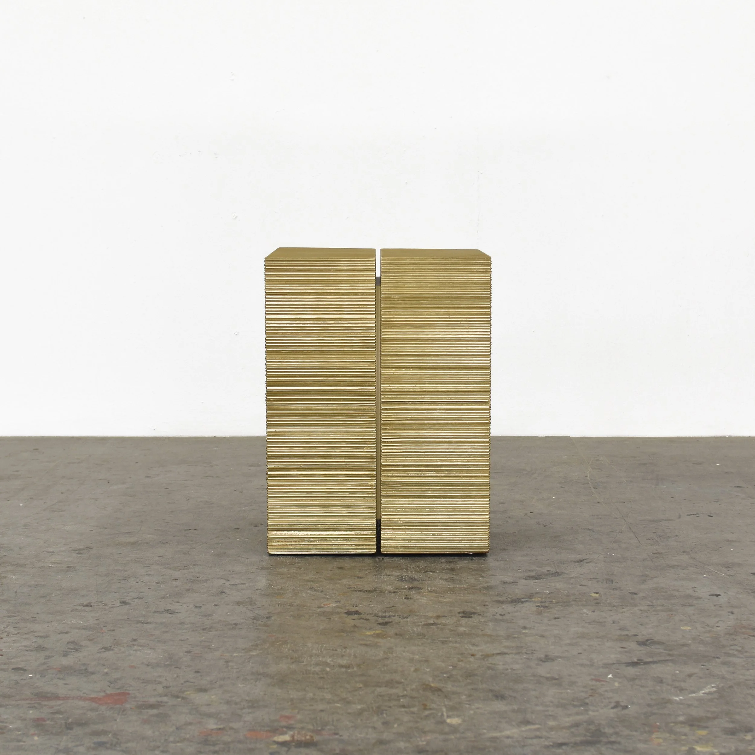  OS1   Sawn + Lacquered + Maple  20" x 15" x 15” 