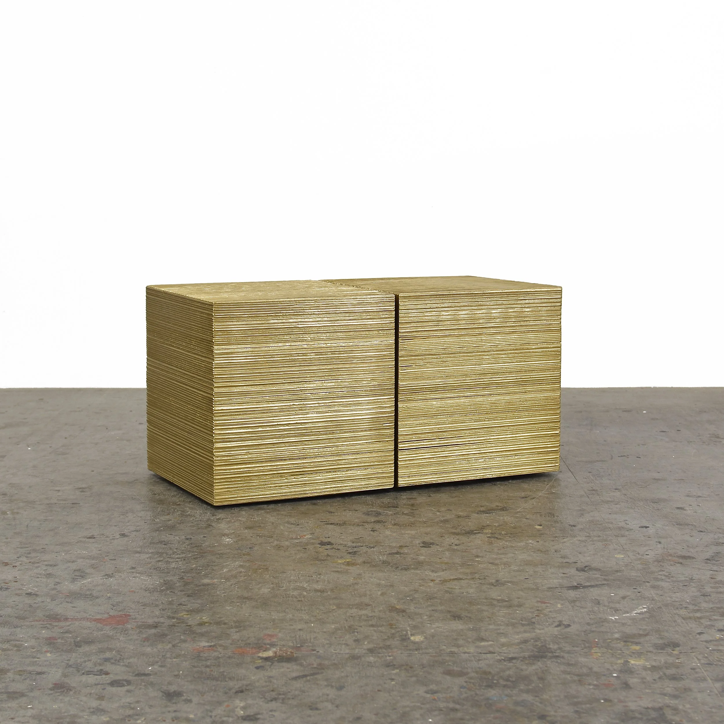  OS3   Sawn + Lacquered + Maple  15" x 30” x 15” 