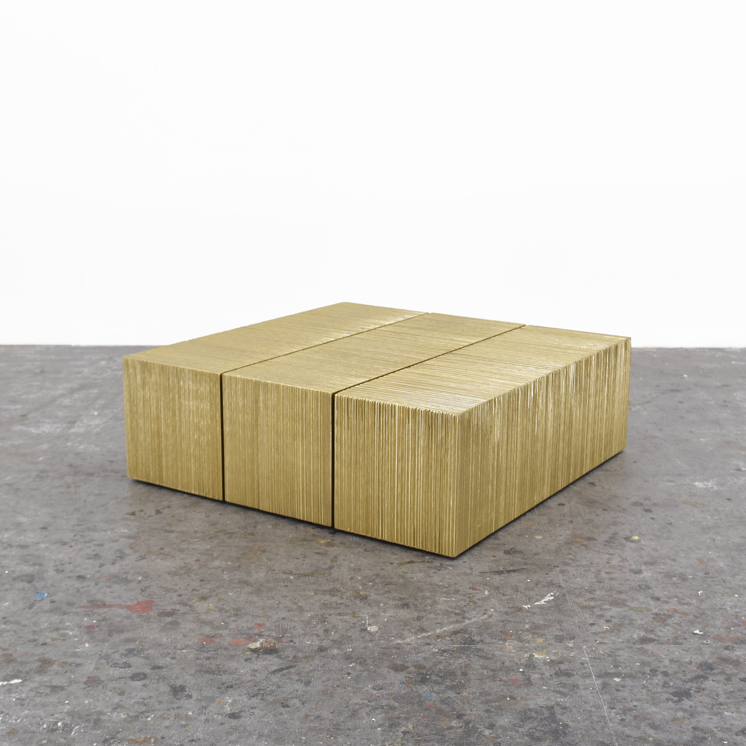  OT2   Sawn + Lacquered + Maple  12" x 36” x 36” 