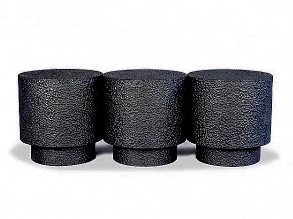  Drum for Three  Carved + Lacquered + Maple  16"x 48"x 16" 