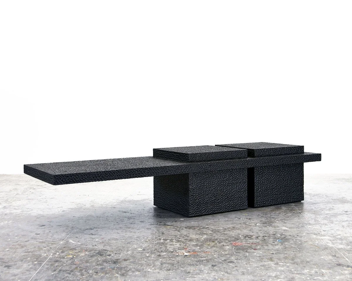  T3  Carved + Lacquered + Maple  14” x 20" x 68” 