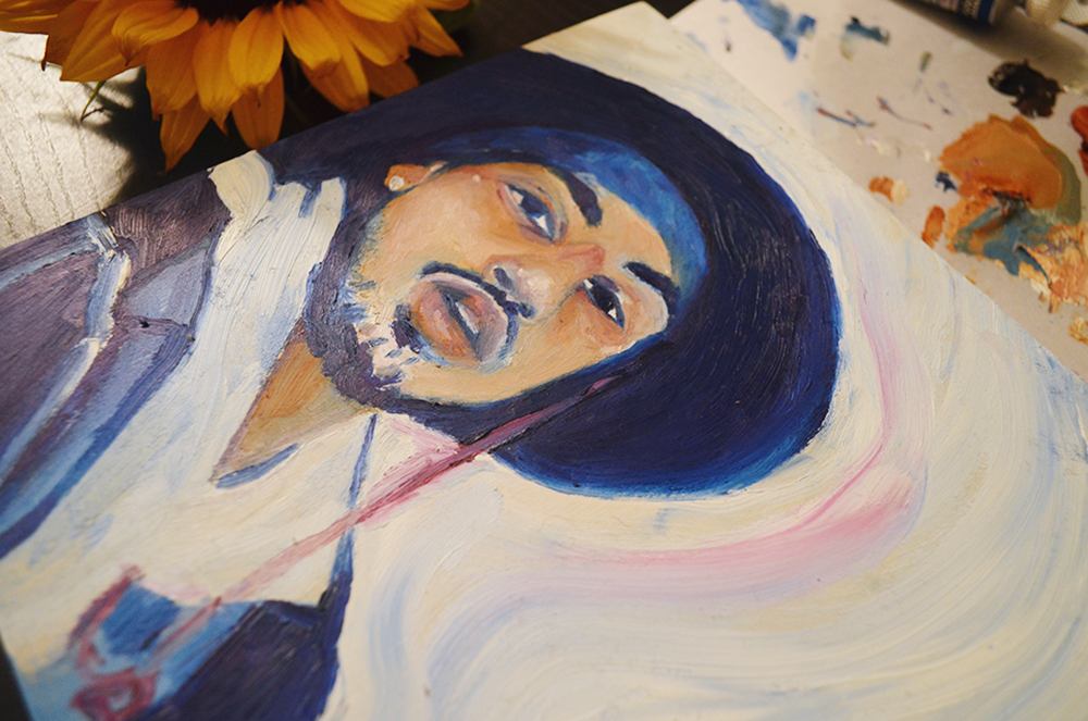 Portrait of Amir Obe, 2016
