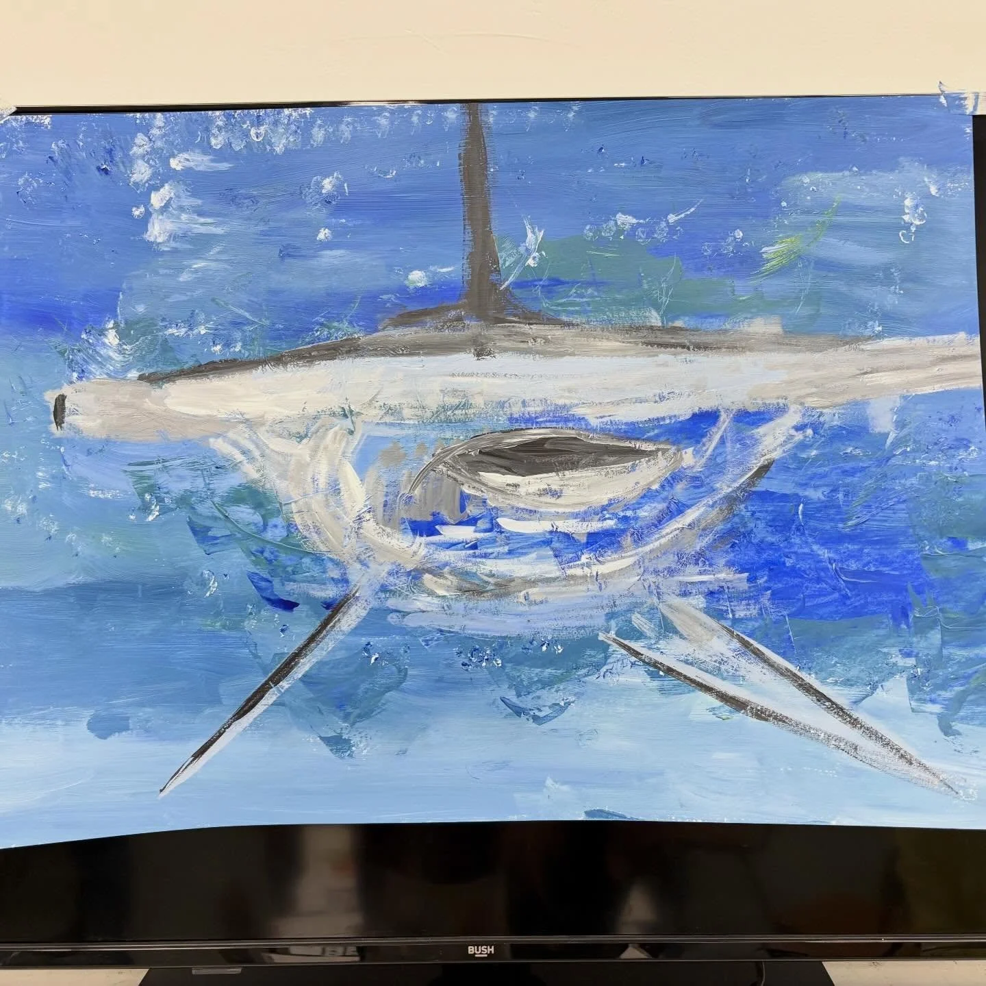 Abstract hammer time&hellip; 🦈🎨