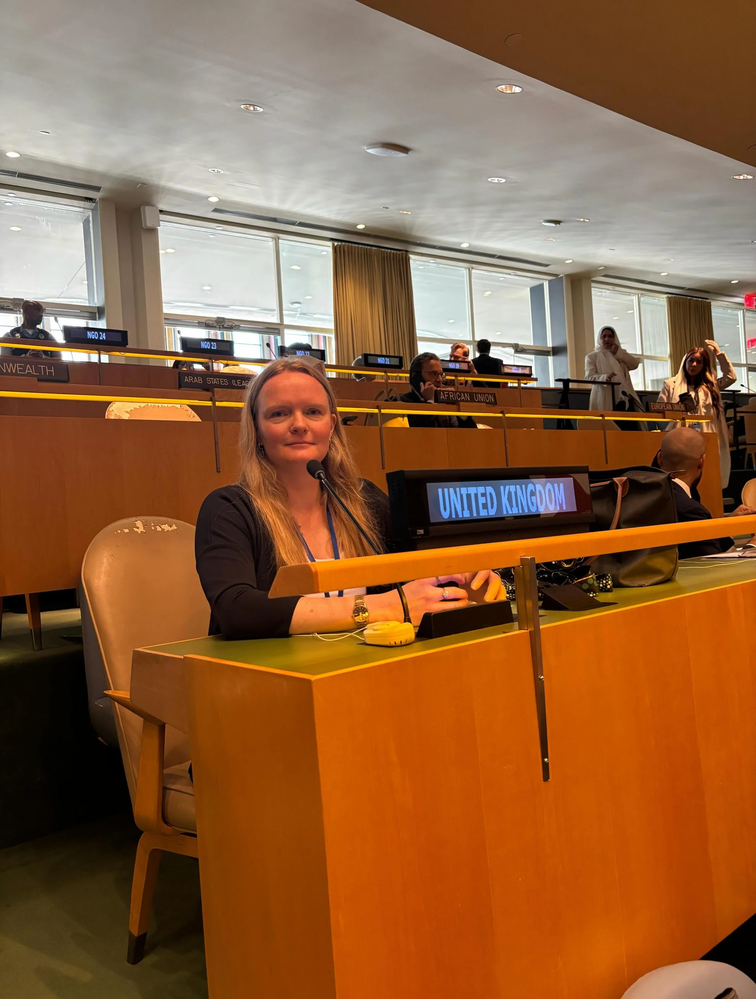 Excited to be a part of the official UK delegation 🇬🇧 to the Conference of States Parties (COSP) to the UN Convention on the Rights of Persons with Disabilities alongside Minister Timms, our Minister for Social Security and Disability. #cosp19 #uni
