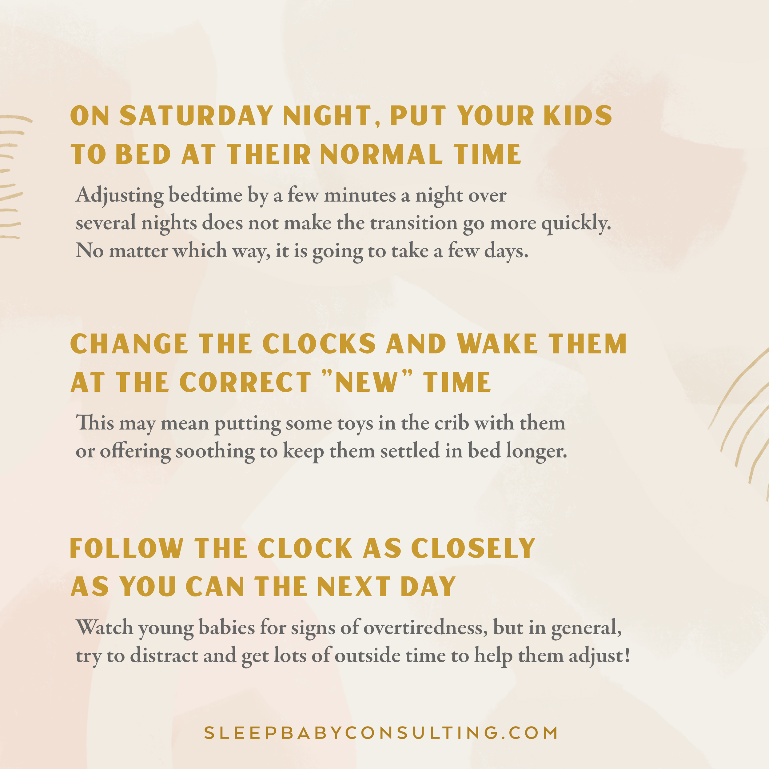 Daylight Savings Time and Babies