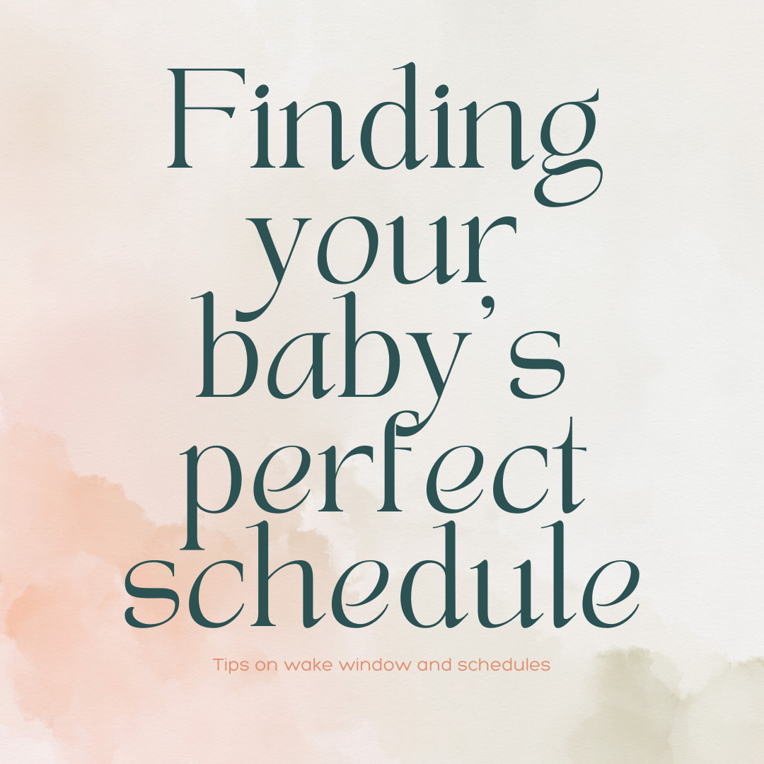 How to find your baby’s perfect schedule