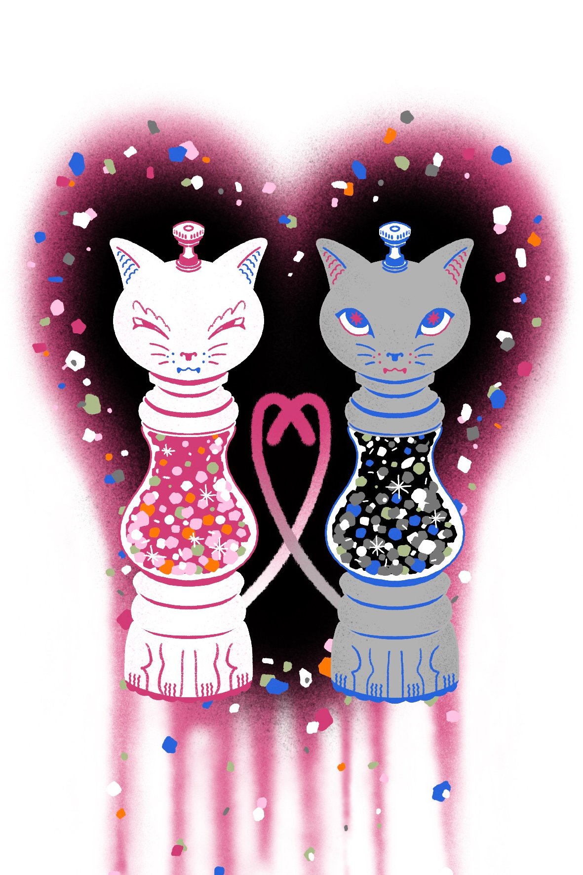 엽서- 소금과 후추 화이트 10x15cm.JPG