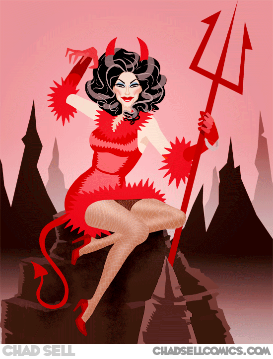 Sharon as Satan