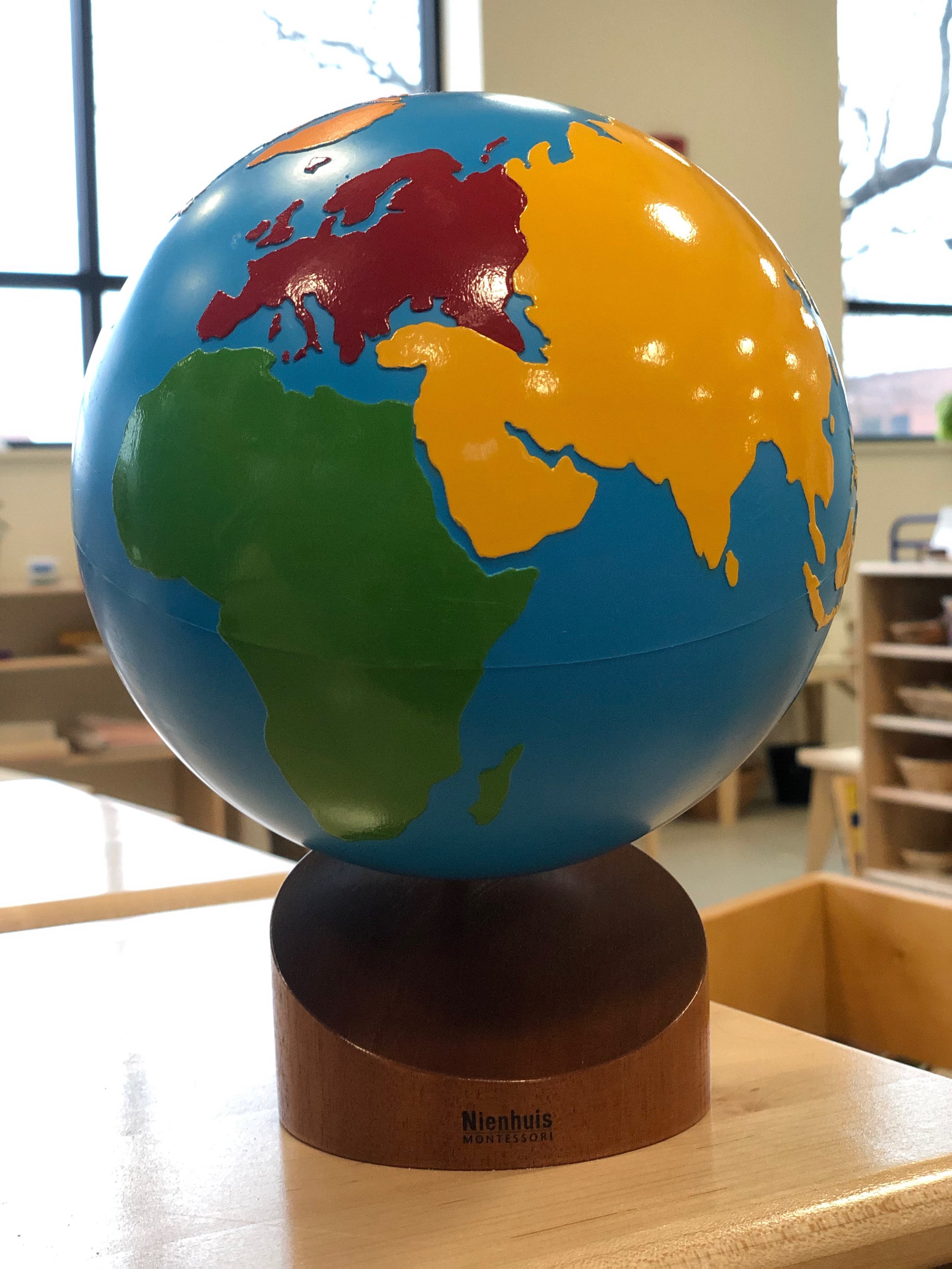 Globe of the Continents
