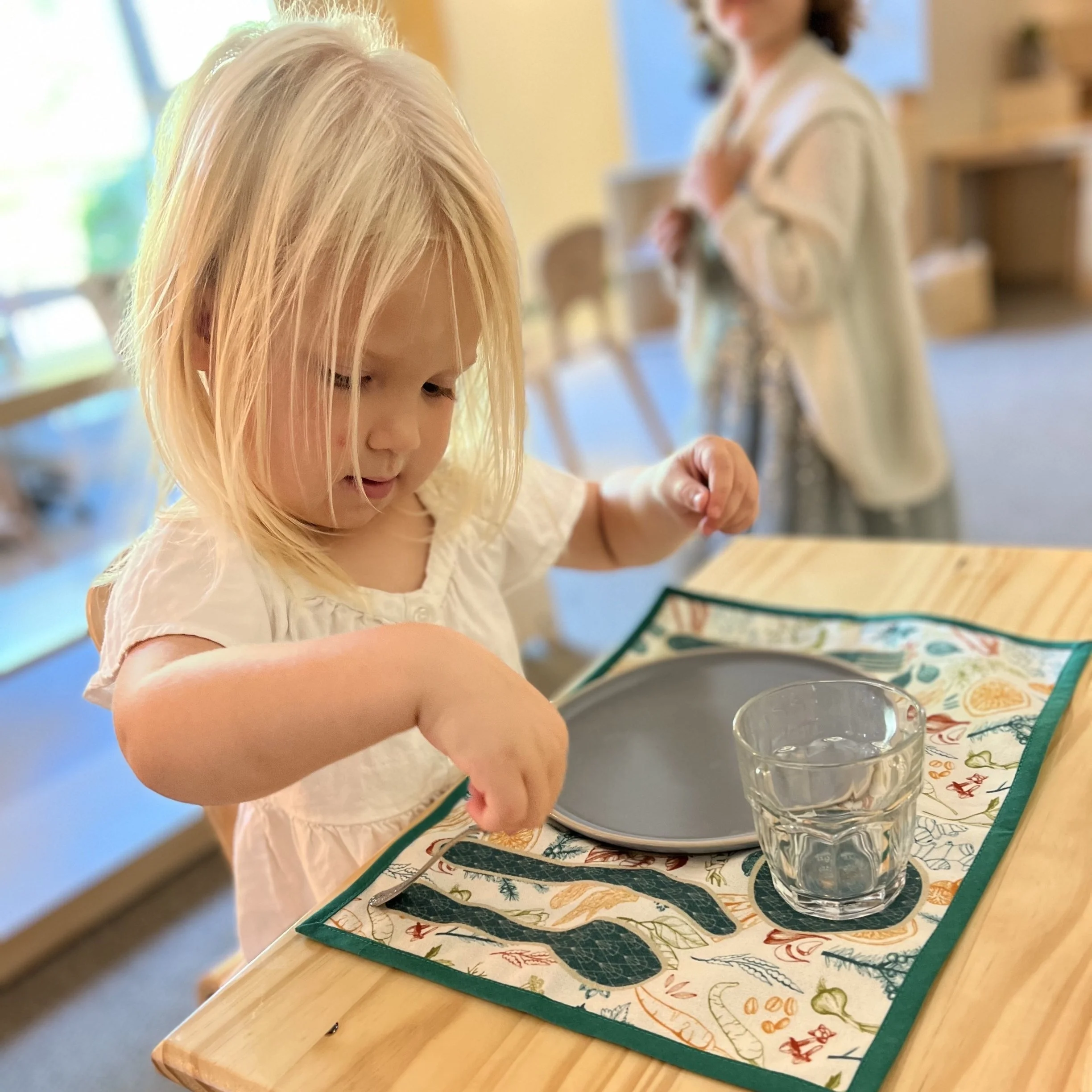 Put glasses in the hands of young children