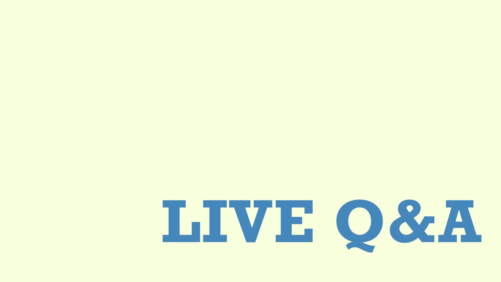 Parent Questions - Independence and Anxiety
