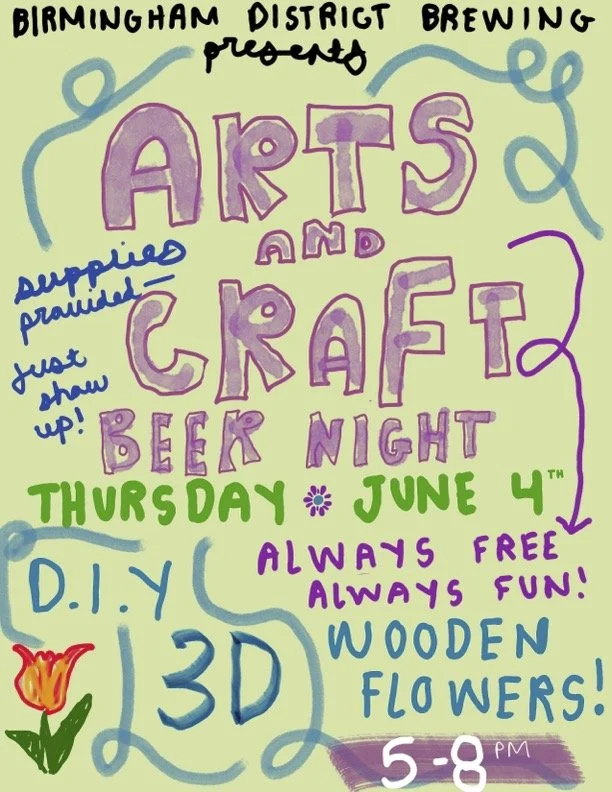 Arts and Craft Beer Night