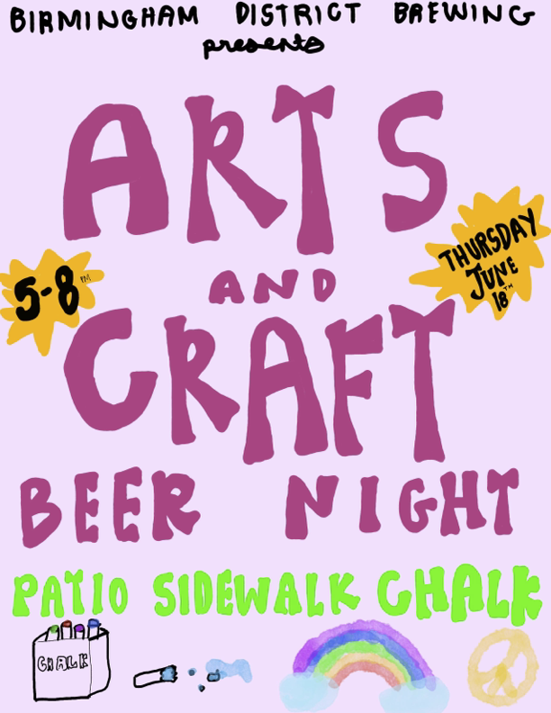 Arts and Craft Beer Night