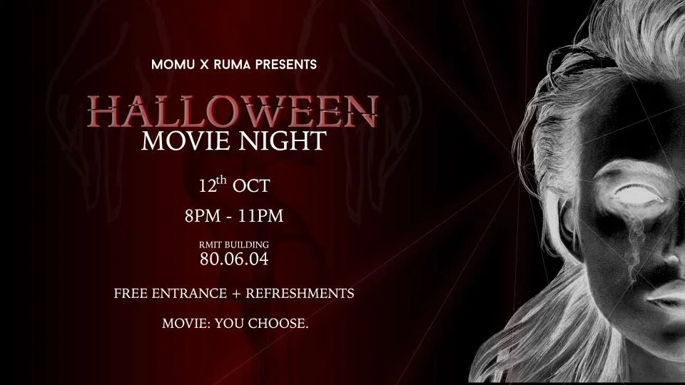 MoMU x RUMA Halloween Movie Night 2017