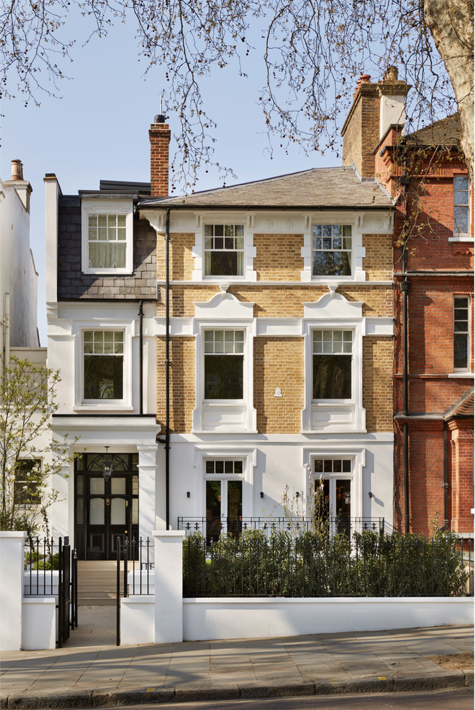   Holland Park   Formerly used as a Convent, this early Victorian building facing Holland Park Avenue, in the Ladbroke Conservation area, has been fully designed by Crawford and Gray Architects to meet the expectations and requirements of the new own