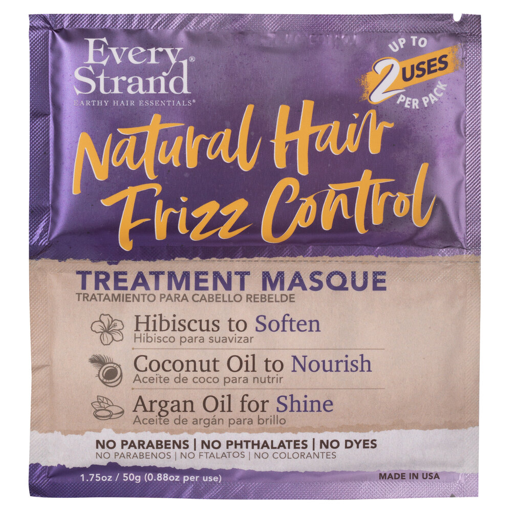Natural Hair Frizz Control Treatment Masque 1.75oz вЂ” Every Strand